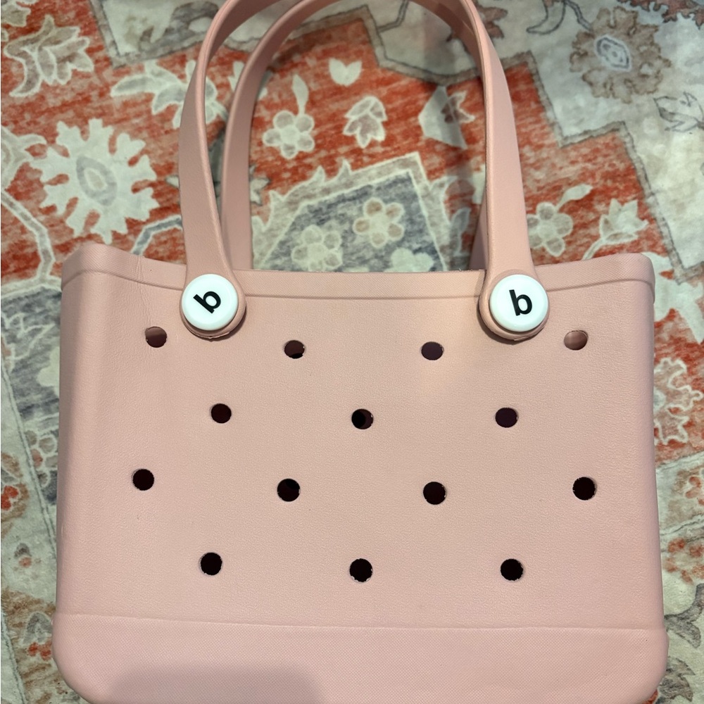 Stylish Medium Pink Tote Bag